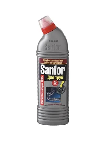 SANFOR Средство для труб 5 минут 750г