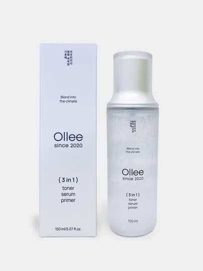 Тонер для лица, 3 в 1, увлажняющий, с муцином улитки OLLEE, 150 мл — OLLEE-23044