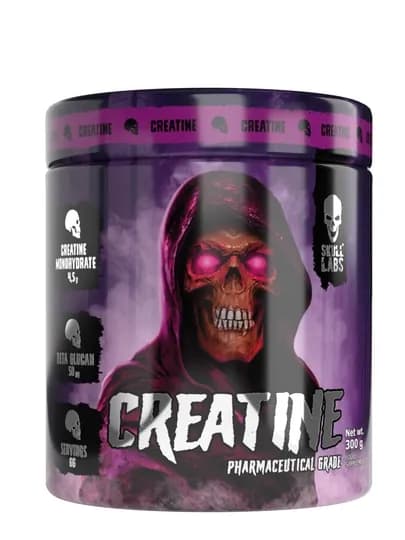 Креатин Skull Labs Creatine 300 г, креатин моногидрат, 66 порций