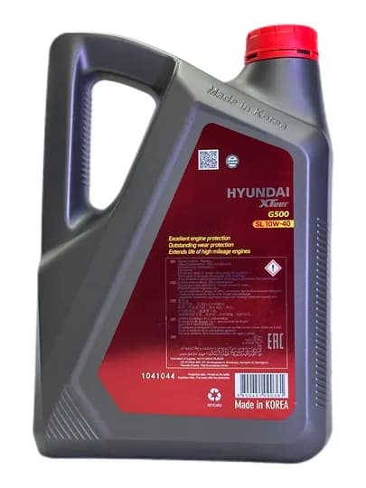 Моторное масло Hyundai G500 10W40, 4 л