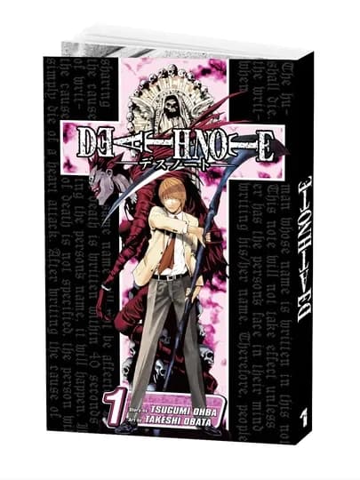 Манга Death Note, Тетрадь смерти, том 1 — MANGAUZ-TETRAD1