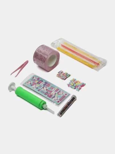 Наноскотч, скотч прозрачный, DIY, набор для творчества — TOYMAG-NANOSKT-ТЕМНРОЗ-51