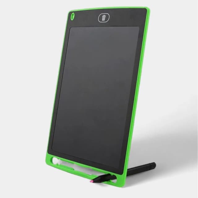 12 Lcd Writing Tablet yashil grafik plansheti