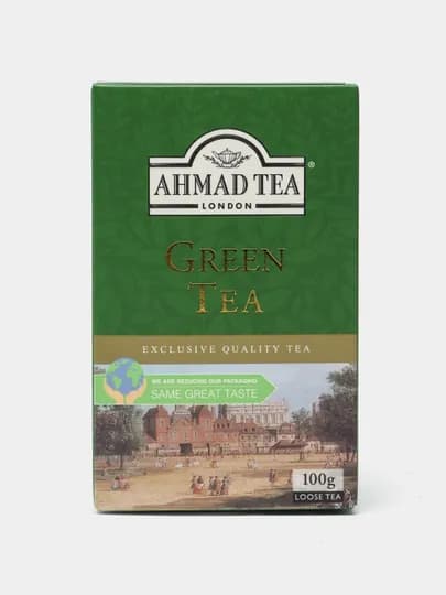 Чай зеленый Ahmad Tea Green, 100 г
