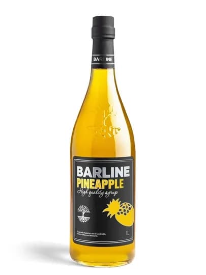 Barline Pineapple — ананасовый сироп для коктейлей, кофе и десертов, 1 л