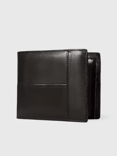 Мужской портмоне Genuine Leather Classic Black
