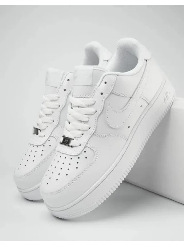 Кроссовки Air Force 1 форсы белые