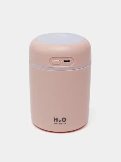 Увлажнитель воздуха H2O, для автомобиля и дома, с RGB подсветкой