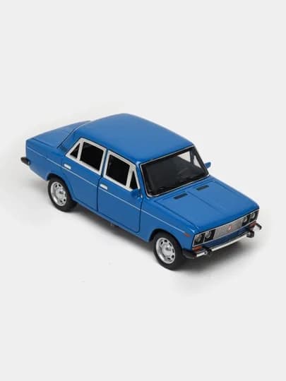 Машинка игрушка Жигули Лада Ваз 2106, металлическая — ЖТ-М00101
