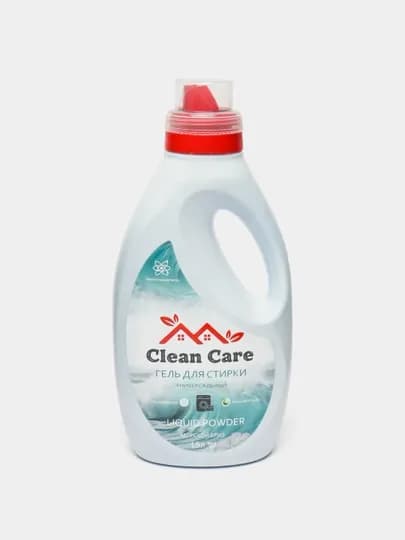Гель для стирки Clean Care, универсальный, автомат, 1.5 л, жидкий порошок