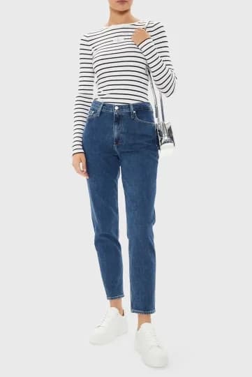 Calvin Klein Джинсы MOM JEAN J20J223660 — FRGROUP-J20J2236601A4-СИНИЙ-W28L28
