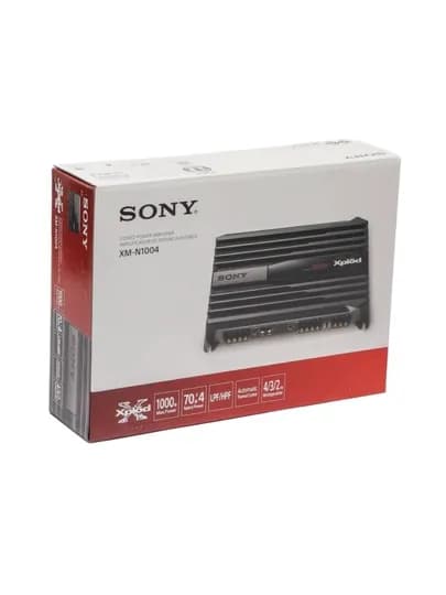 Автомобильный усилитель SONY XM-N502 500W и XM-N1004 1000W