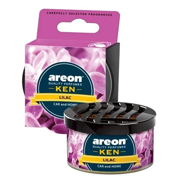 Автомобильный очиститель воздуха Areon KEN Lilac