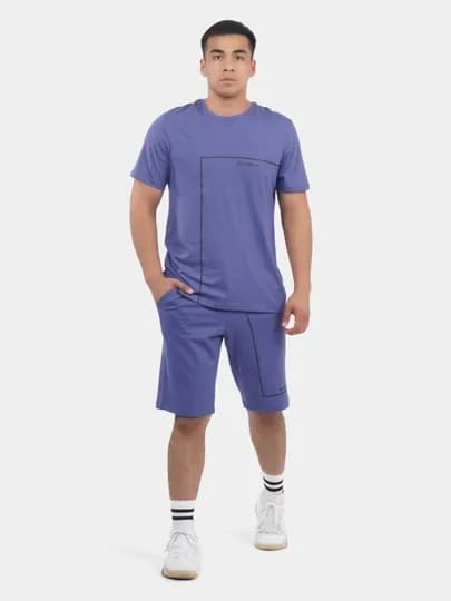 Спортивный мужской костюм Bumbacel, шорты, футболка — BBLSHOP-ФУТШОРТ-АМЕТИС-XXXL