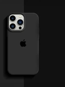 Силиконовый чехол для iPhone — TECHLYF-IPCASE1-ЧЕРН-IP17B
