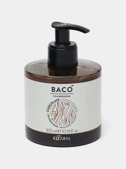 Тонирующая маска для питания, восстановления и обновления цвета волос BACO COLOREFRESH, 300 мл — ONLYYOU-COLOREF-ШОКОЛ