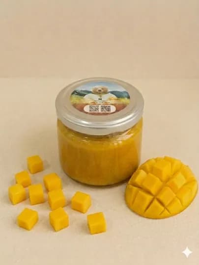 Натуральный мёд с манго, 350 г, "Мусихин. Мир мёда"