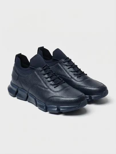 Слипоны мужские, из натуральной кожи, 40-44