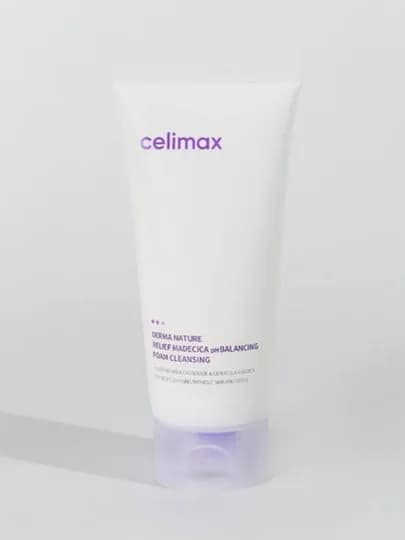 Celimax Derma Nature Relief Madecica pH Balancing Foam Cleansing мягкая пенка для умывания — UXODLAR-CELIMAX150ML