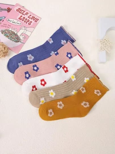 Детские носки, 5 пар — NMUSTOR-NMUKIDS-КОНФЕТН-NMUKI13