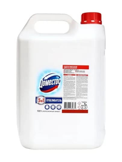Domestos, профессиональное чистящее средство, дезинфицирующее, 5в1, 5л