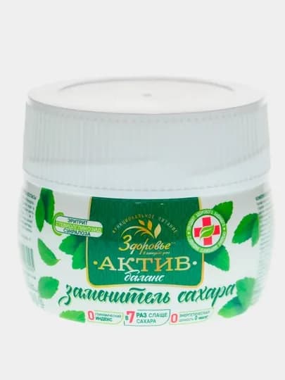 Сахарозаменитель порошок ЗДОРОВЬЕ ПЭТ 250г — ВКРГСВТ-56363