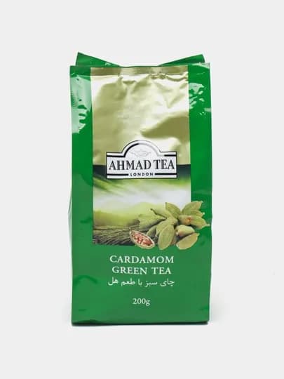 Чай зеленый Ahmad Tea, Кардамон 200гр (1753)
