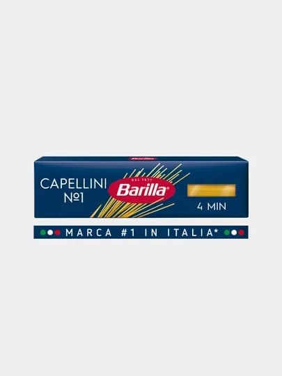 Макаронные изделия Barilla Capellini n.1, из твёрдых сортов пшеницы, 450 г