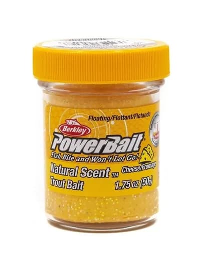 Форелевая паста, паста для ловли форели Berkley PowerBait — FISHHUN-FARELPASTASI-ЖЕЛТ