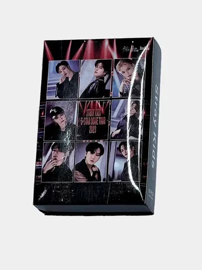 Коллекционные Lomo карты K-Pop Stray Kids, 55 штук, более 20 видов — 4HOME-1551633-ХРОМ