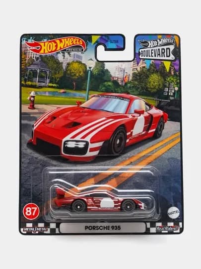 Коллекционная игрушечная машинка Hot Wheels Premium Bulvared 1/64 — MATTEL-HWBULVR-ЛАВАНД