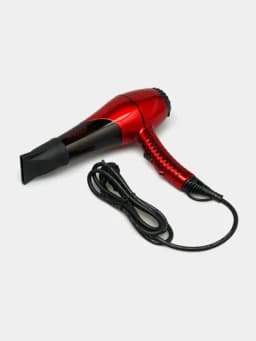 Фен для волос Bosch BC-9090 2000Вт ионизация, 2 режима, красный