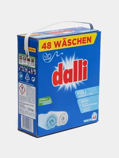 Стиральный порошок DALLI с формулой удаление пятен 48 стирок, универсальный