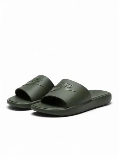 Мужские красивые, nike, легкие и удобные тапочки — ELTEX-NIKEPAL-ТЕМНЗЕЛ-43