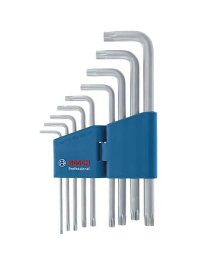 Набор шестигранных ключей BOSCH 9 предметов (1600A01TH4) — BOSCH-0A01TH4