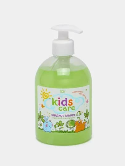 Детское жидкое мыло Iris Cosmetic Kids Care, с чередой и шалфеем, 500 мл