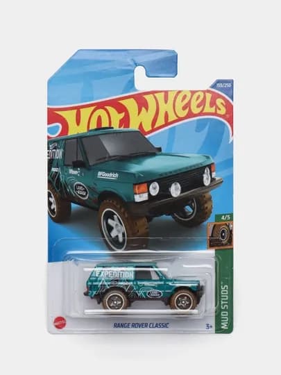 Игрушечная машинка базовой коллекции Hot Wheels — ДЕТИМАГ-HWT002-ТЕМНБИР