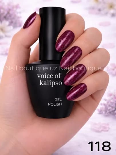 Voice of Calipso Gel Polish —профессиональный гель-лак с глубоким цветом и стойким блеском — UZNAIL-КАЛИПСО2-СЛНКОСТ
