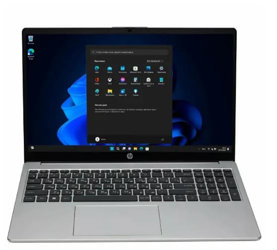 Ноутбук HP 255R G10 / R5-7535U / 8 GB / SSD 512 GB / 15.6", серебристый