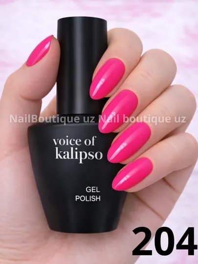 Voice of Calipso Gel Polish —профессиональный гель-лак с глубоким цветом и стойким блеском — UZNAIL-КАЛИПСО3-МАРСАЛ