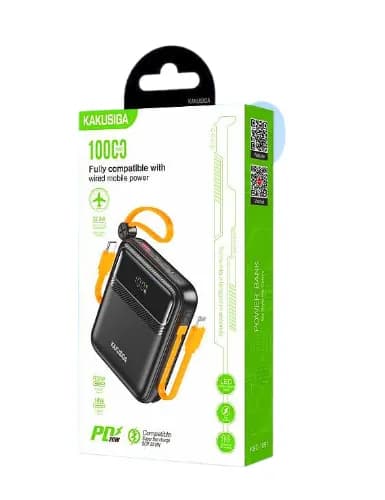 Внешний аккумулятор Kakusiga KSC-1091 10000 mah, чёрный