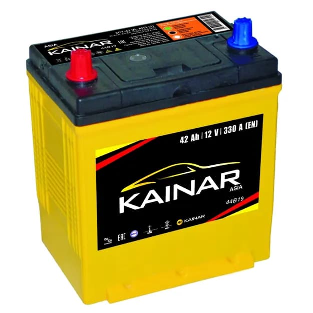 Аккумулятор Kainar Asia 6СТ-42 АПЗ п.п. 44B19R