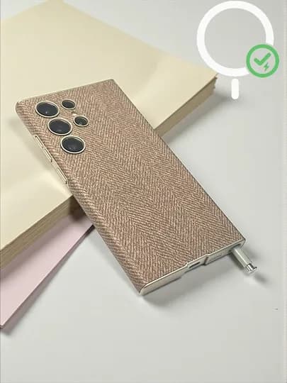 Чехол для Samsung S22 S23 S24 S25 S26 Ultra, тонкий, противоударный — PROCHEH-SULTRA-ХАКИ-23ULTRA