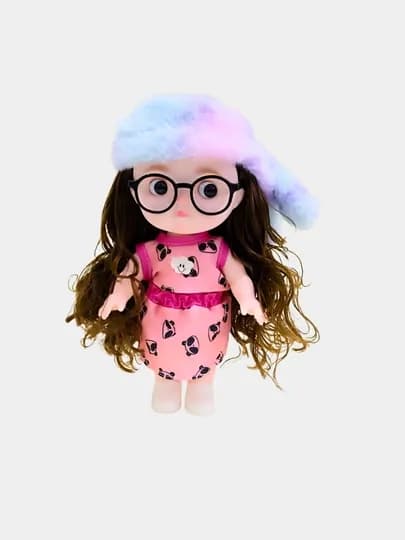 Кукла MayMay, пупс 3D глазки, кукла коллекционная 22 см, аниме — TOYMAG-MAYKUK2-РОЗОВ