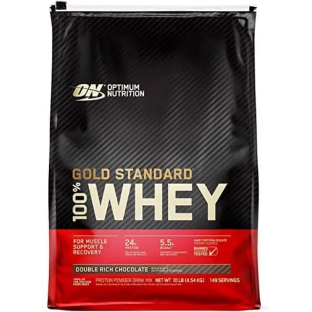 Сывороточный протеин Optimum Nutrition Gold Standard Whey Double Rich Chokolate, 4.5кг
