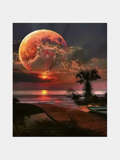 Алмазная мозаика Skystore, природа, холст на подрамнике, 40 * 50 см