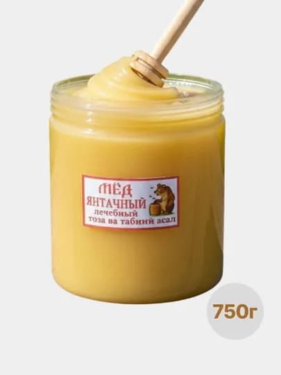 Мёд янтачный натуральный, густой