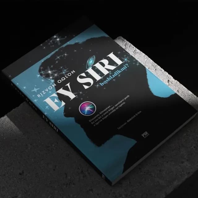 Rizvon Oqlon: Ey Siri, boshladikmi?