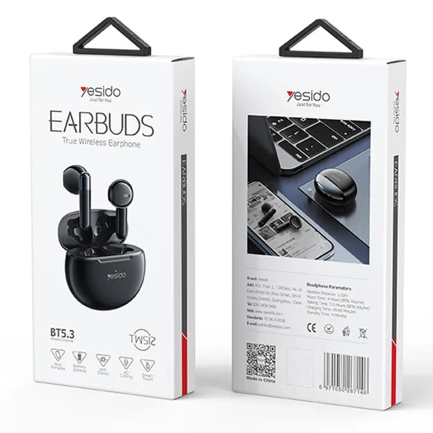 Беспроводные наушники YESIDO TWS12
