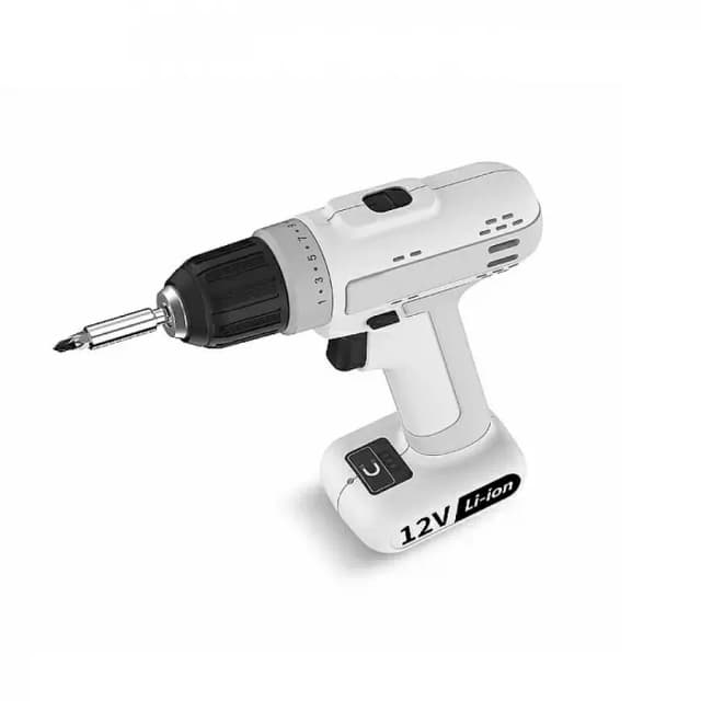 Аккумуляторная дрель-шуруповерт Xiaomi Mijia Lithium Rechargeable Drilling Magnetic 12V (белый)